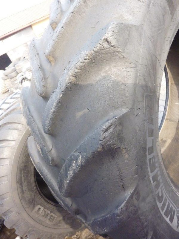 Opona używana rolnicza 600/65R38 MICHELIN MULTI BIB 2200zł W1601 - obrazek 12