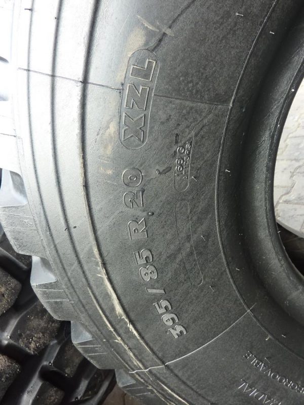 4 x Opona używana przemysłowa 395/85R20 MICHELIN XZL 875zł W2771 - obrazek 10
