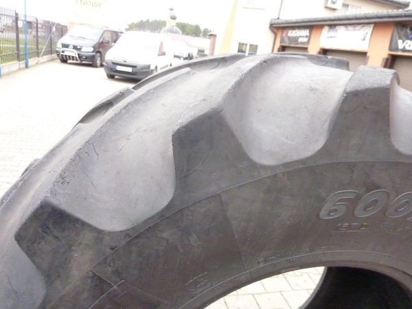 2 x Opona używana rolnicza 600/70R28 MICHELIN MACH BIB 1200zł W2193 - obrazek 6