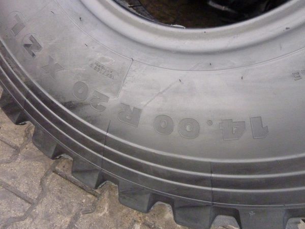 Opona używana przemysłowa 14,00R20 MICHELIN XZL 900zł W2207 - obrazek 3