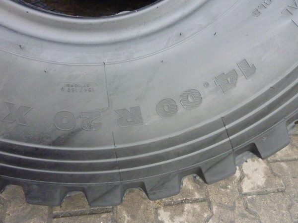 Opona używana przemysłowa 14,00R20 MICHELIN XZL 900zł W2207 - obrazek 5