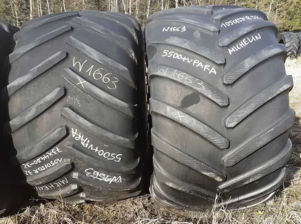 2 x Opona używana rolnicza 1050/50R32 MICHELIN MEGAXBIB 1500zł  W1663