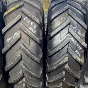 2x Opona używana rolnicza 20,8R38 MICHELIN AGRIBIB 2400zł W1827