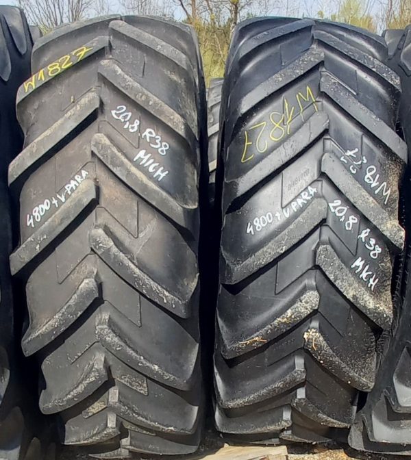2x Opona używana rolnicza 20,8R38 MICHELIN AGRIBIB 2400zł W1827