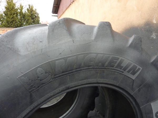 2 x Opona używana rolnicza 580/70R38 MICHELIN OMNIBIB 1300zł W2467 - obrazek 3