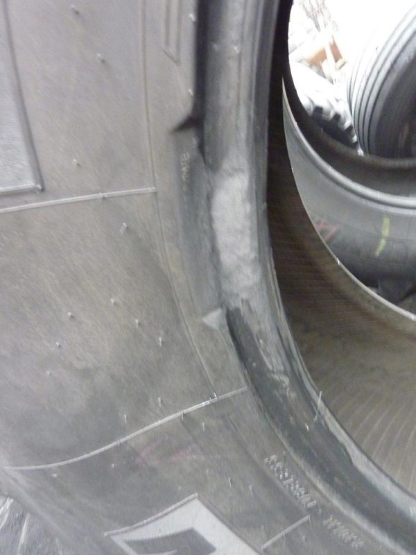 2 x Opona używana rolnicza 580/70R38 MICHELIN OMNIBIB 1300zł W2467 - obrazek 12