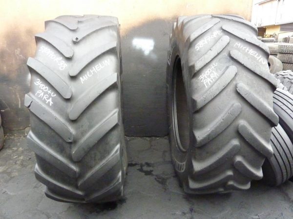 2 x Opona używana rolnicza 580/70R38 MICHELIN OMNIBIB 1300zł W2467
