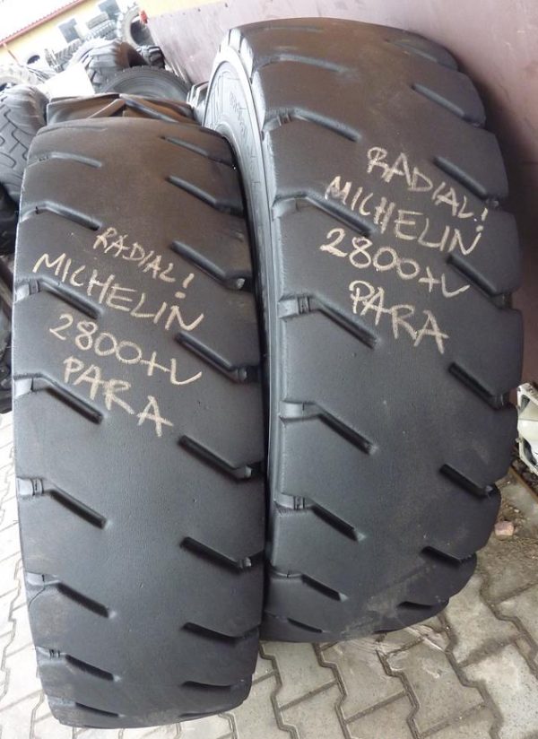2 x Opona używana przemysłowa 14.00R24 MICHELIN XZM STABIL X 1000zł W2475