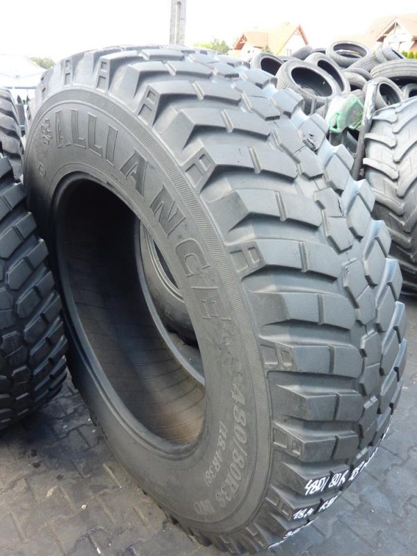 2x Opona używana rolnicza 480/80R38 18.4R38 ALLIANCE MULTICUSE 550 1500zł W2565 - obrazek 3