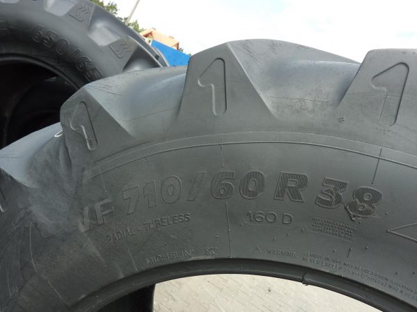 Opona używana rolnicza 710/60R38 MICHELIN XEOBIB 3200zł W2597 - obrazek 4