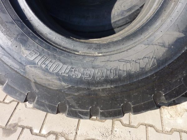 4 x Opona używana przemysłowa 14.00R24 BRIDGESTONE CONTAIN HANDLER SS 599zł W1616 - obrazek 3