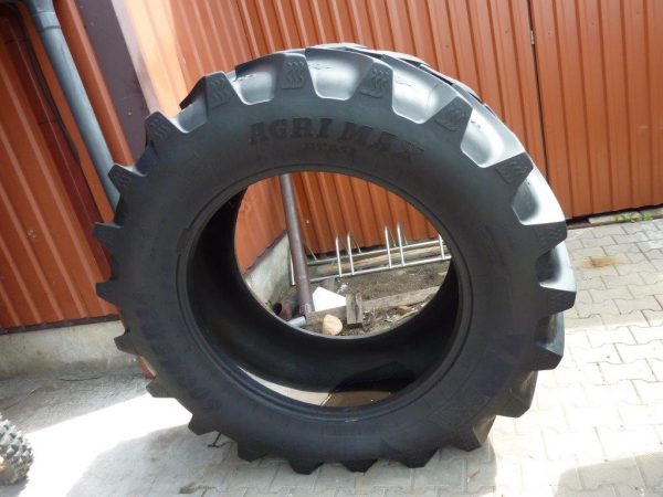 Opona używana rolnicza 600/65R38 BKT AGRI MAX 1400zł W850 - obrazek 2