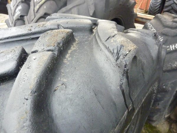2x Opona używana przemysłowa 15,5/80-24 SOLIDEAL TRACTION MASTER 1100zł. W4043 - obrazek 6