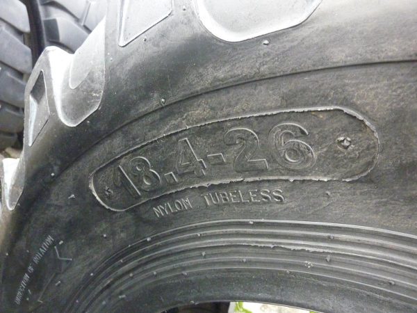 Opona używana przemysłowa 18,4-26 HAULKING INDUSTRIAL LUG 800zł W2842 - obrazek 3