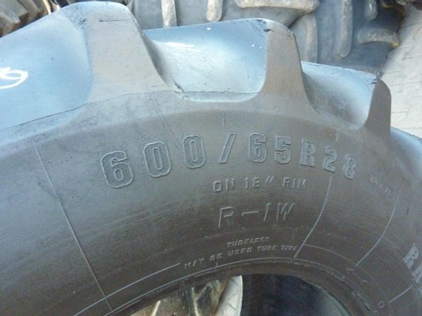 Opona używana rolnicza 600/65R28 FIRESTONE ALLTRACTION DT 1000zł. W2865 - obrazek 9