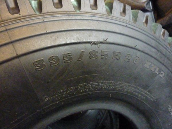 Opona używana przemysłowa 395/85R20 MICHELIN XZLZ 600zł W2875 - obrazek 3