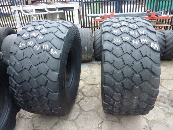 2 x Opona używana przemysłowa 24R21 MICHELIN XZL 1200zł W1108