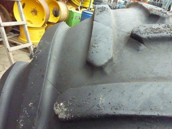 2 x Opona używana przemysłowa 600/65R28 MICHELIN MACH XBIB 1400zł W1229 - obrazek 7