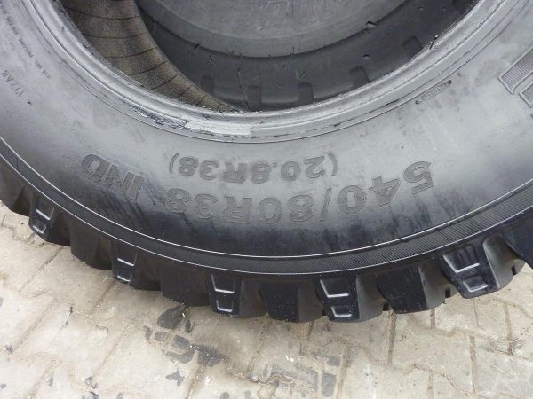 Opona używana przemysłowa 540/80R38 20.8R38 ALLIANCE MULTIUSE 550; 3500zł W1976 - obrazek 4