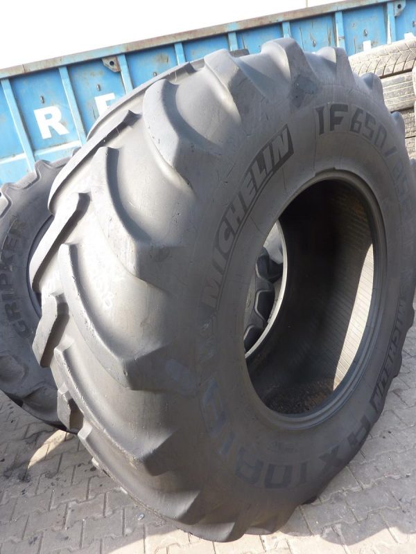 Opona używana rolnicza 650/85R38 MICHELIN AXIOBIB 4500zł W2069 - obrazek 2