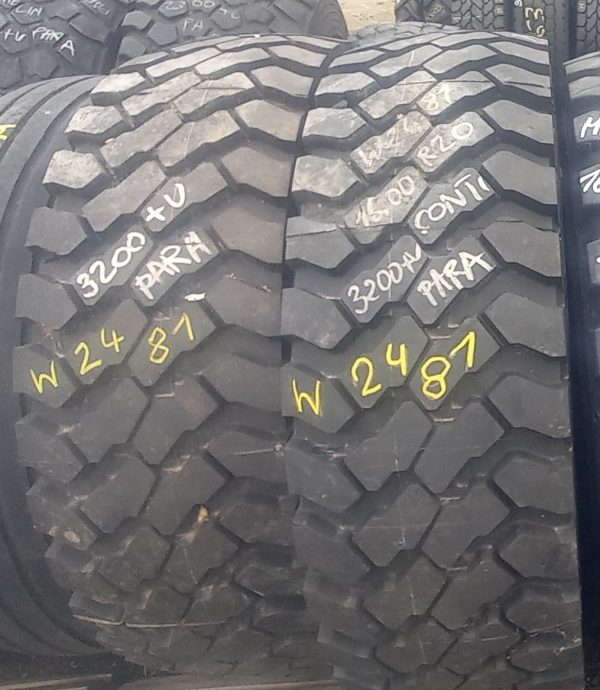 2 x Opona używana przemysłowa 16,00R20 CONTINENTAL CONTI SDTHA3; 1600zł W2481