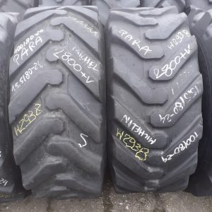2 x Opona używana przemysłowa 400/80-24 15.5/80-24 MICHELIN POWER CL 1400zł W2938