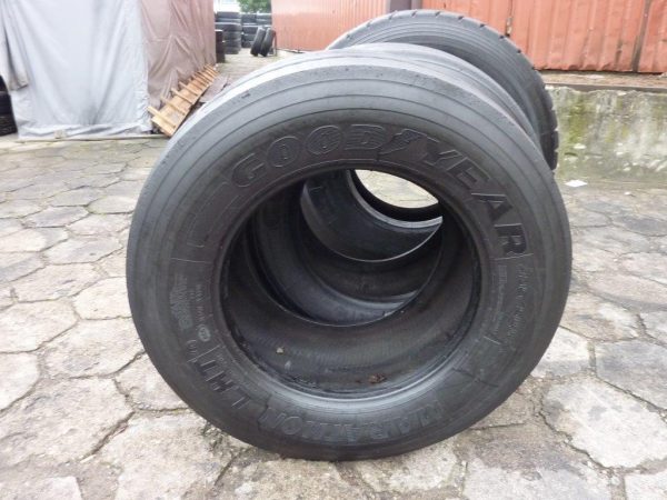 2x Opona używana ciężarowa 435/50R22,5 GOODYEAR MLHT 600zł C831 - obrazek 3