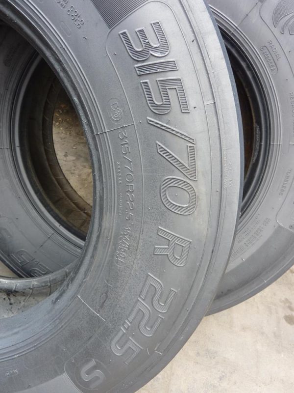 2 x Opona używana ciężarowa 315/70R22,5 TIGAR ROAD AGILE 490zł C1738 - obrazek 3