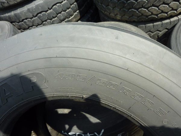 Opona używana ciężarowa 435/50R22,5 GOODYEAR LHT 600zł C356 - obrazek 9