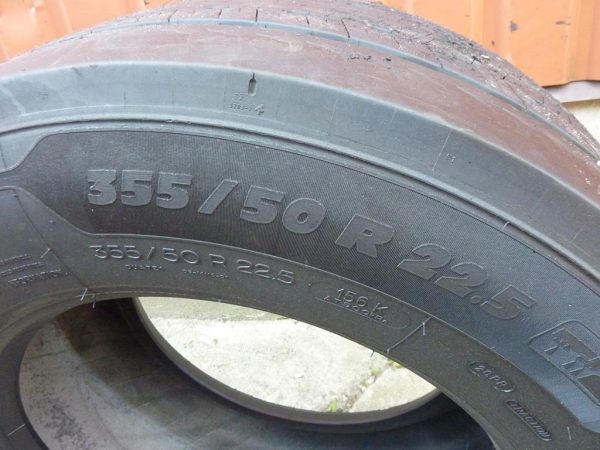 Opona używana ciężarowa 355/50R22,5 MICHELIN X MULTI Z 800zł C1276 - obrazek 3
