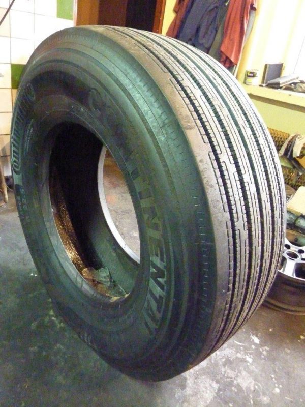 Opona używana ciężarowa 385/65R22,5 CONTINENTAL HSL  800zł C902 - obrazek 3