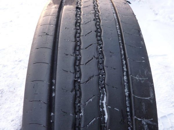 Opona używana ciężarowa 295/80R22.5 BRIDGESTONE R-STEER 001; 450zł C971 - obrazek 3