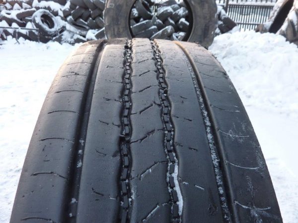 Opona używana ciężarowa 295/80R22.5 BRIDGESTONE R-STEER 001; 450zł C971 - obrazek 5