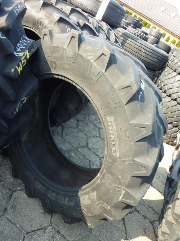 Opona używana rolnicza 420/70R30 PIRELLI TM700 400zł W56 - obrazek 2