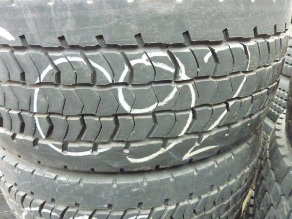 4 x Opona używana ciężarowa 295/55R22.5 GOODYEAR MARATHON LHD II 375zł C92 - obrazek 5