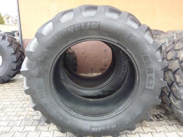 2 x Opona używana rolnicza 650/65R42 MICHELIN MULTIBIB 3200zł W3003 - obrazek 2