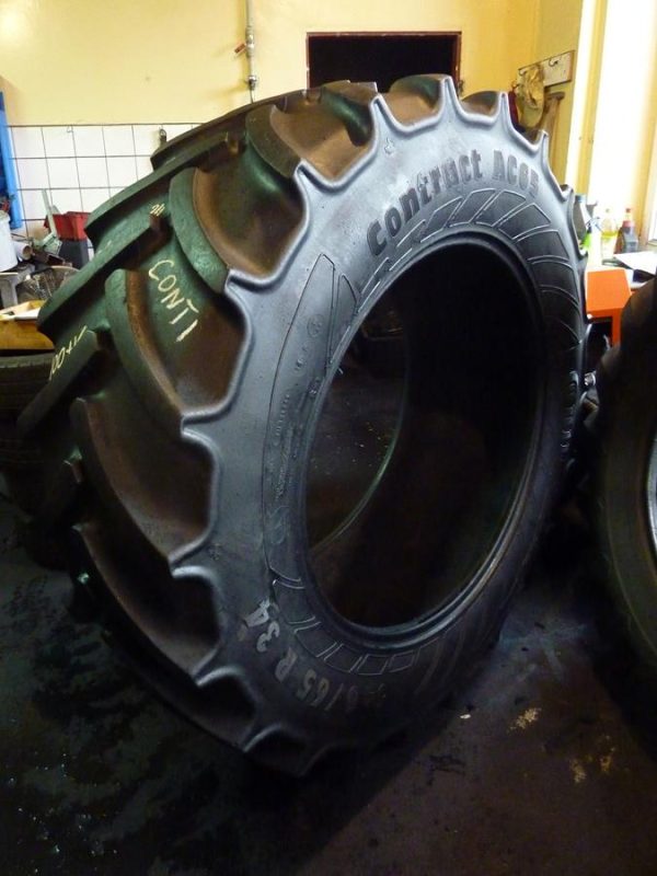 2 x Opona używana rolnicza 540/65R34 CONTINENTAL CONTRACT AC65; 2100zł W3007 - obrazek 8