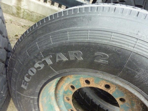 Opona + felga używana ciężarowa (koło) 12R22.5 FULDA ECOSTAR 2 480zł C596 - obrazek 6