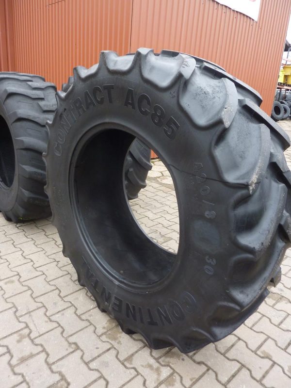 2 x Opona używana rolnicza 420/85R30 16.9R30 CONTINENTAL CONTRACT AC85 1300zł W1956 - obrazek 2