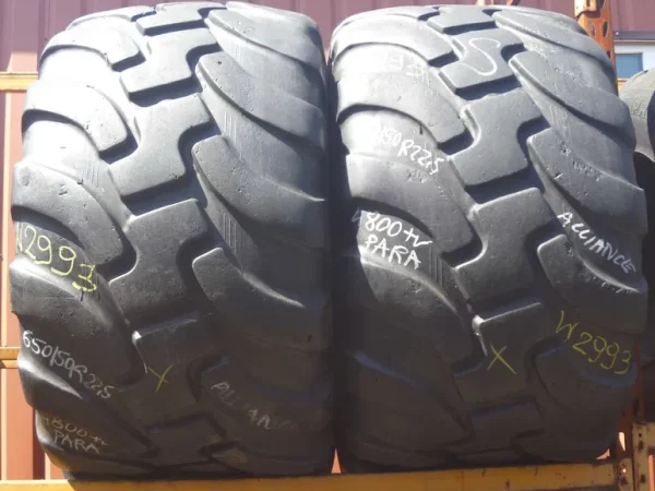 2x Opona używana rolnicza 650/50R22,5 ALLIANCE FLOTATION A-380; 1900zł W2993