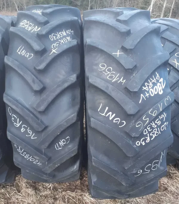 2 x Opona używana rolnicza 420/85R30 16.9R30 CONTINENTAL CONTRACT AC85 1300zł W1956