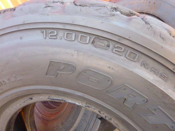 Opona używana przemysłowa 12,00-20 SOLIDEAL PORTMASTER 150zł W1450 - obrazek 6