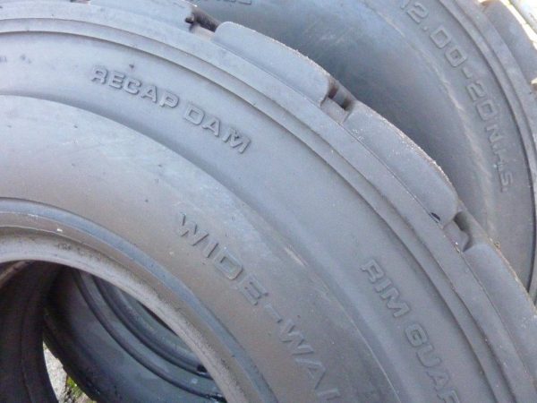 2 x Opona używana przemysłowa 12,00-20 HAULER HI-PLI 250zł W1480 - obrazek 4
