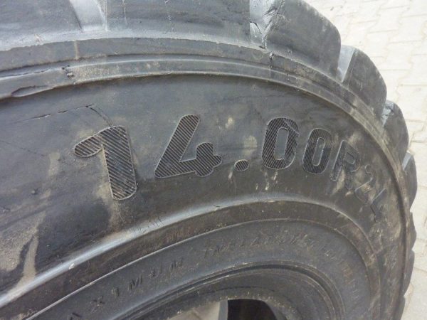 2 x Opona używana przemysłowa 14.00R24 TRELLEBORG TR-900; 699zł W454 - obrazek 8