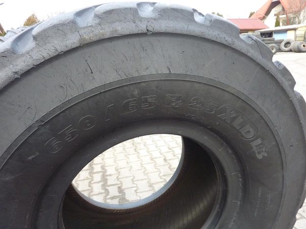 Opona używana przemysłowa 650/65R25 MICHELIN XLD L3; 2800zł W3047 - obrazek 3
