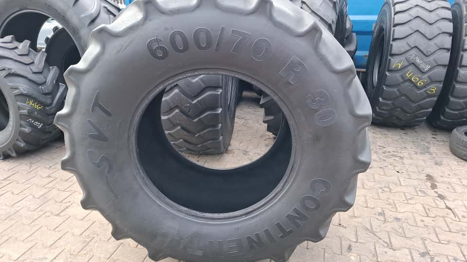 2x Opona używana rolnicza 600/70R30 CONTINENTAL SVT 17050zł W3105 - obrazek 12