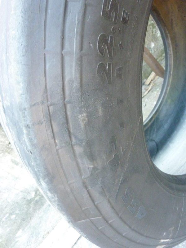 Opona używana ciężarowa 455/45R22,5 MICHELIN MAXITRAILER 1100zł C518 - obrazek 8