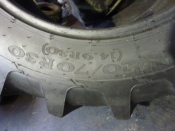 Opona używana rolnicza 420/70R30 14,9R30 OZKA AGRO10; 900zł W3084 - obrazek 7