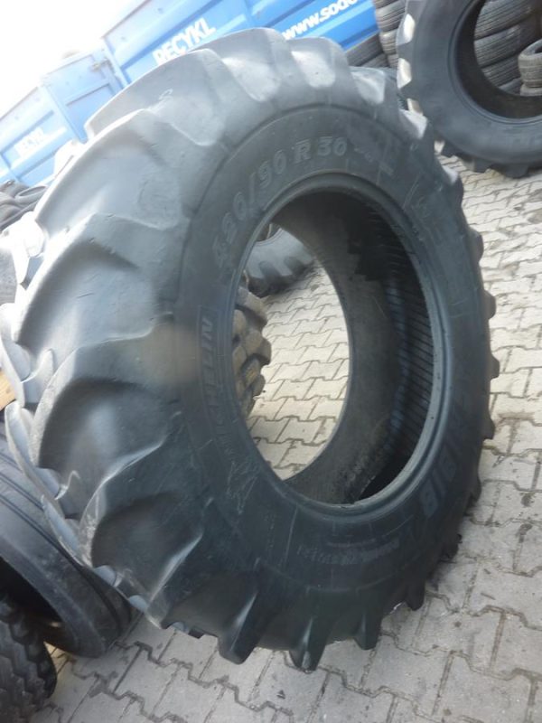 Opona używana rolnicza 420/90R30 MICHELIN AGRI BIB 1000zł W3113 - obrazek 9
