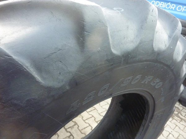 Opona używana rolnicza 420/90R30 MICHELIN AGRI BIB 1000zł W3113 - obrazek 7